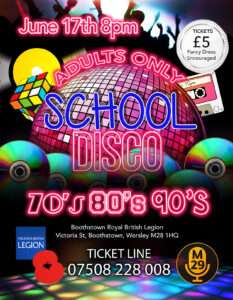 Radio M29 Adults School Disco